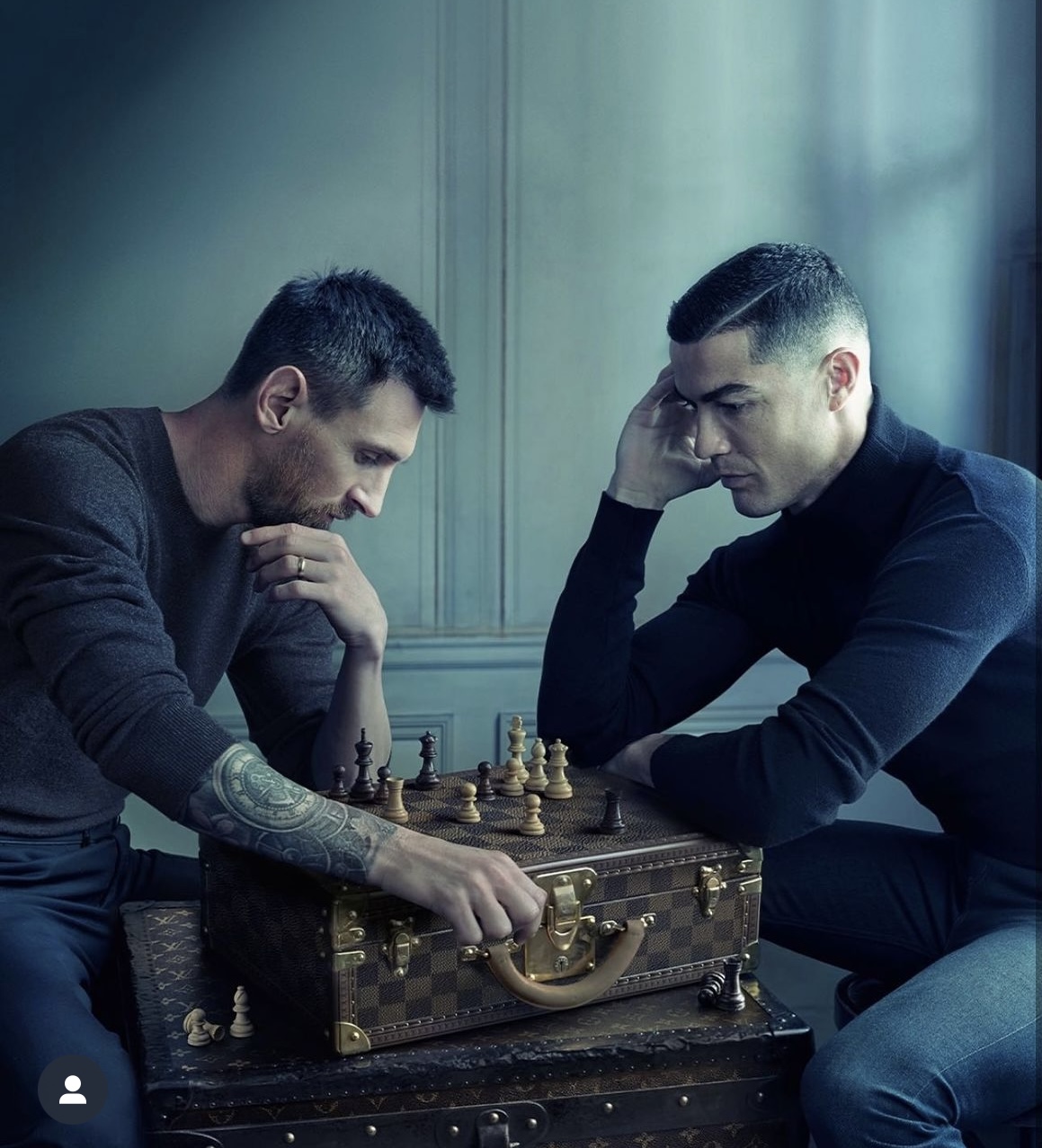 Ρονάλντο - Μέσι: Η συγκλονιστική λεπτομέρεια στη παρτίδα σκάκι της Louis  Vuitton είναι αληθινή! - HerNews.gr