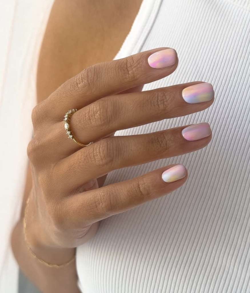 pastel nails